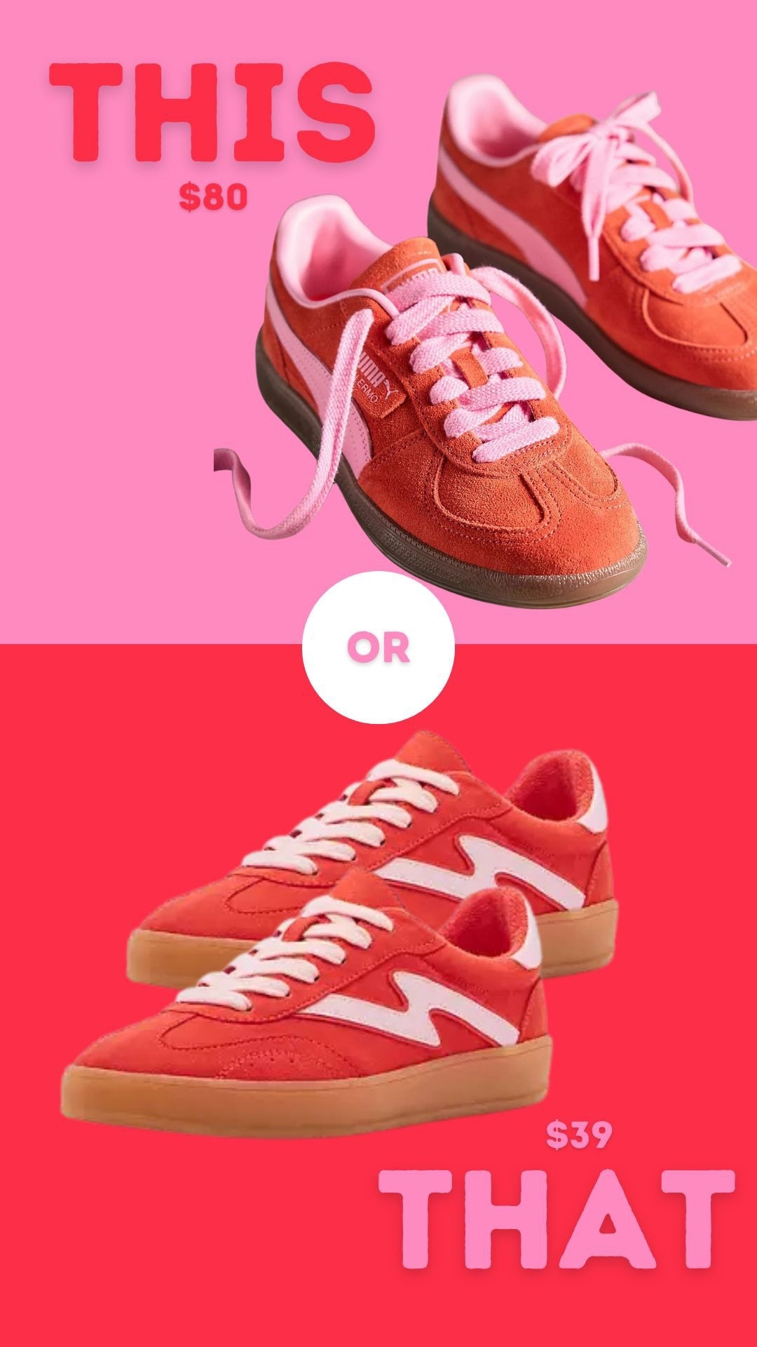 this or that red and pink sneakers ...

#LTKShoeCrush #LTKFindsUnder50 #LTKStyleTip