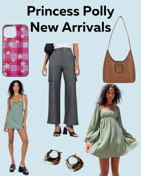 Check out the new arrivals at Princess Polly!

Fashion, outfit, outfits, dress, green dress, dress pants, work outfit, brown purse, gold earrings, phone case

#LTKstyletip #LTKworkwear #LTKwedding