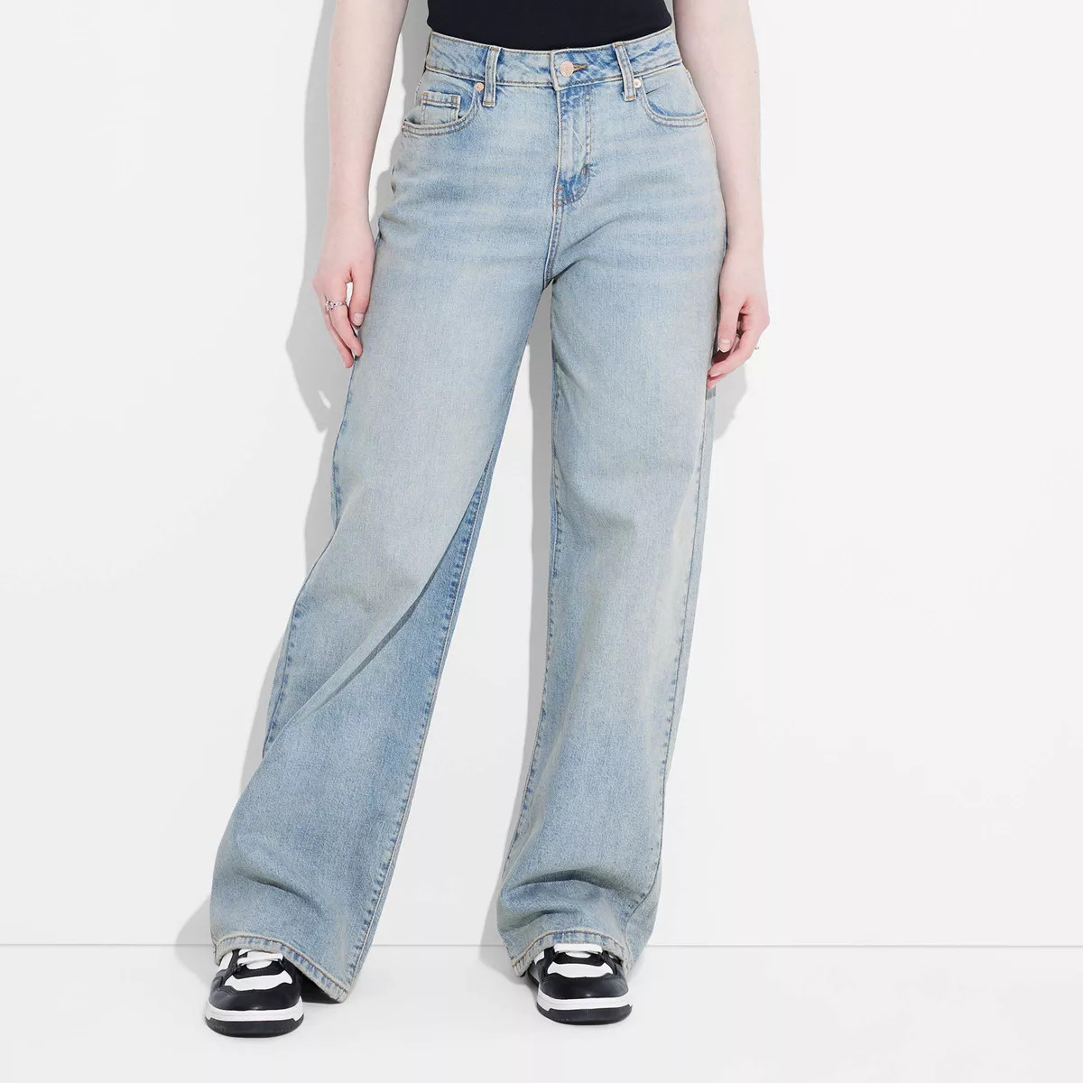 Women's High-Rise Baggy Jeans - Wild Fable™ | Target