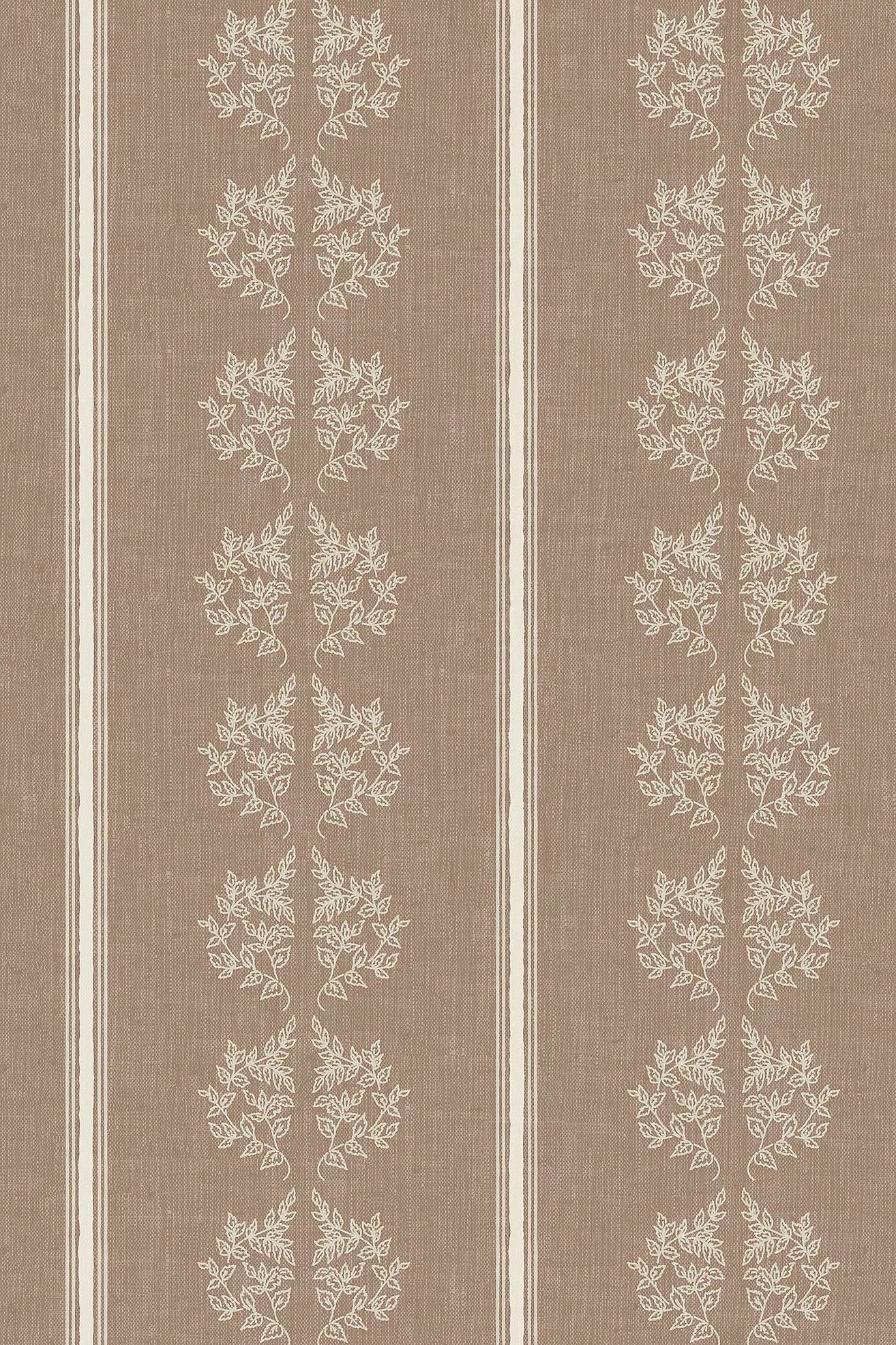 Vintage Branches and Stripes Wallpaper | Anthropologie (US)