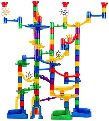 Amazon.com: Marble Genius Marble Run Super Set - 150 Complete Pieces + Free Instruction App (85 T... | Amazon (US)