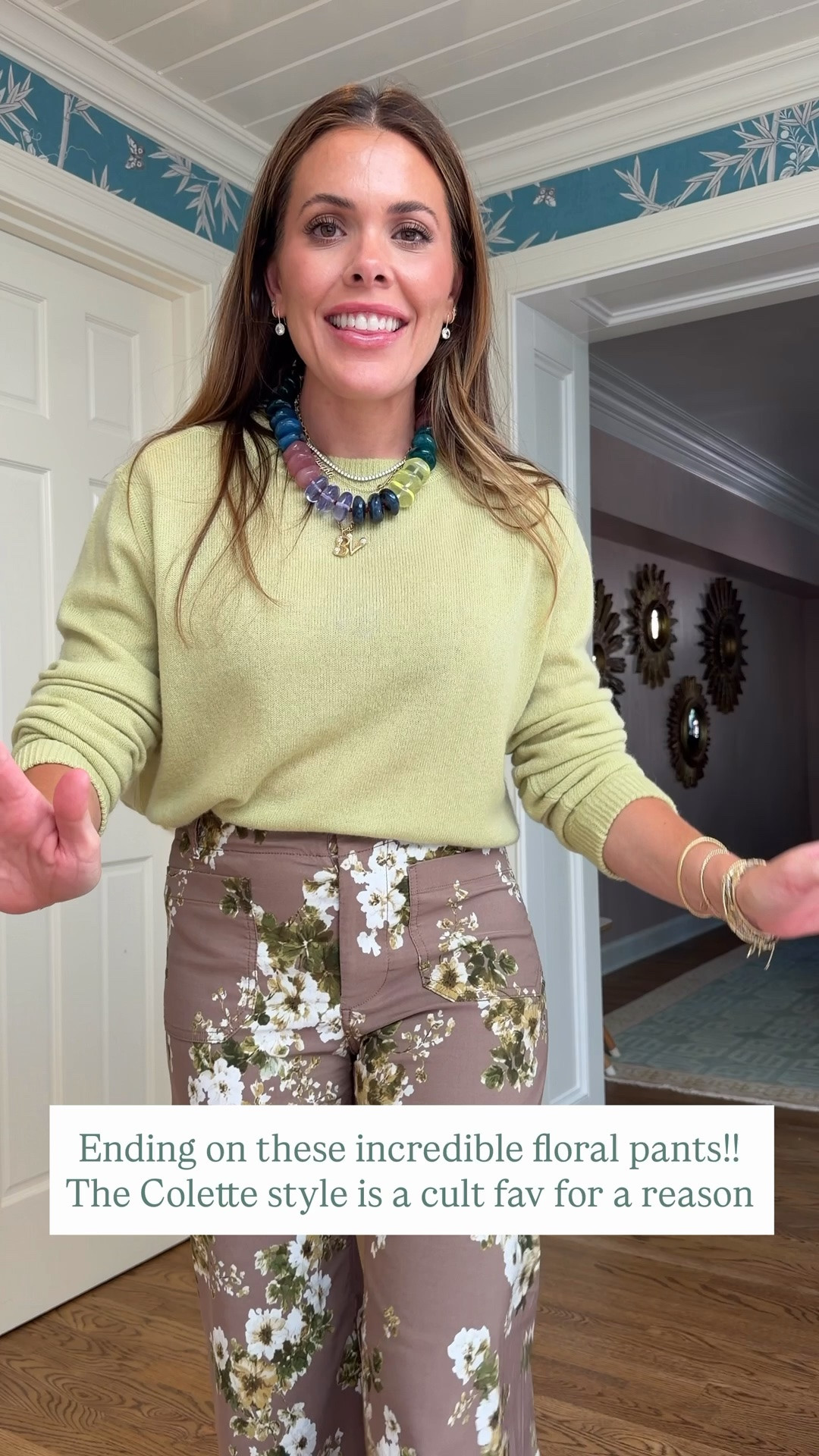 Fall outfit inspo from Anthropologie! Wearing a 26p pant & an xsmall sweater