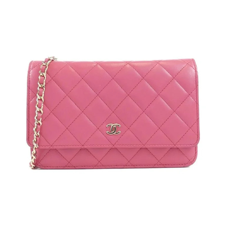 Pre-Owned Chanel Timeless Classic 33814 Chain Wallet (Fair) | Walmart (US)