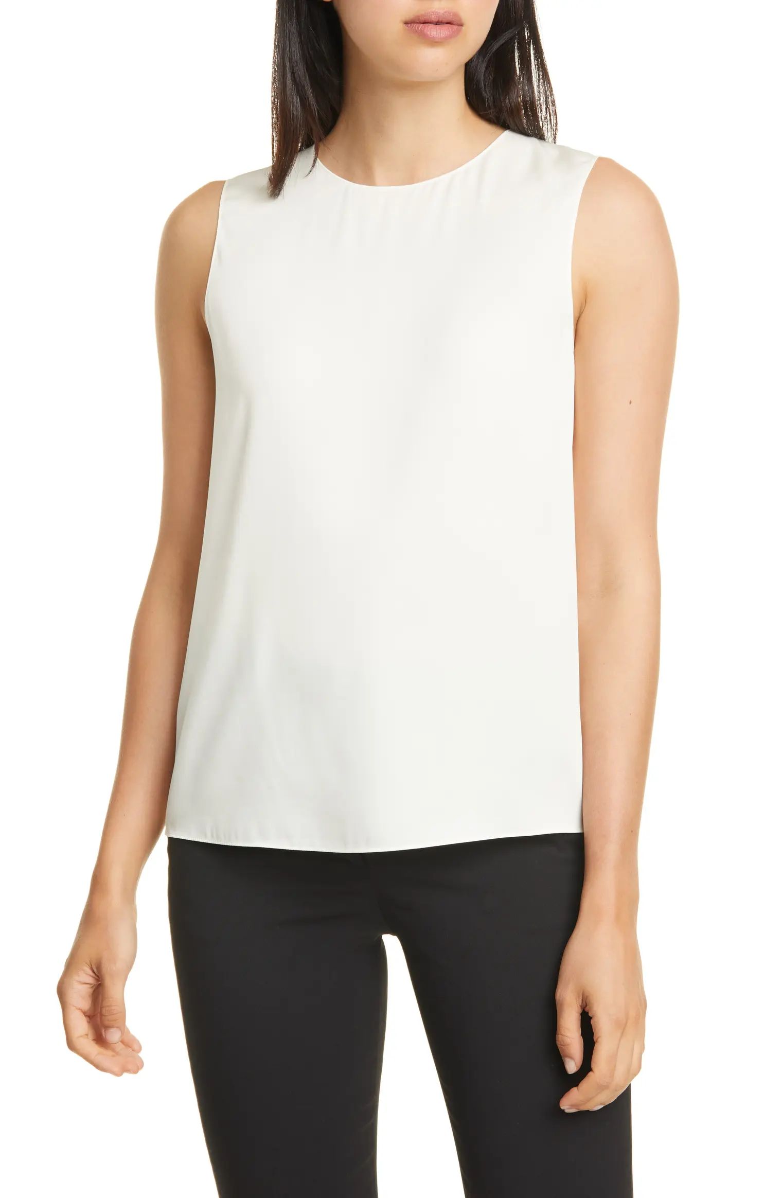 Stretch Silk Shell | Nordstrom