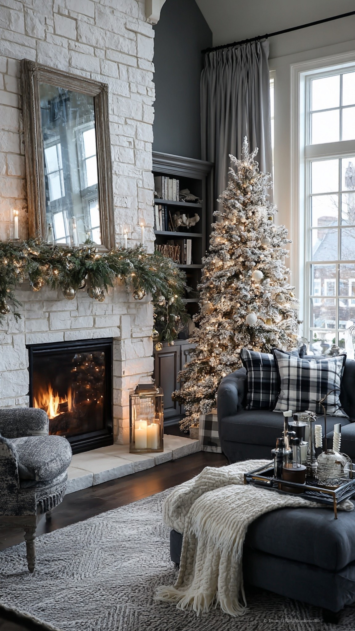 Classic holiday styling with a touch of the Ralph Lauren home influence! 

#LTKSeasonal #LTKHome #LTKHoliday
