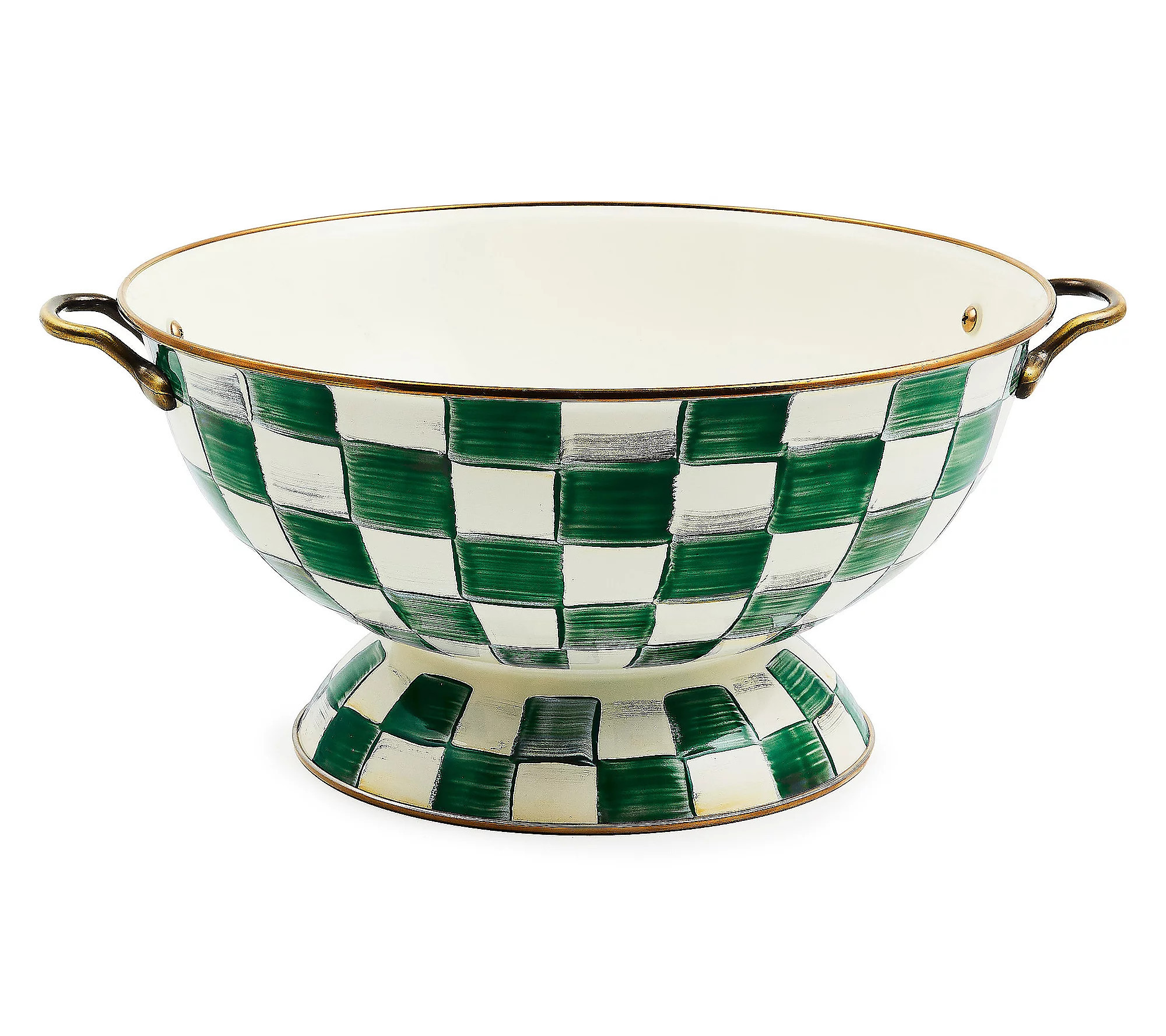 As Is MacKenzie-Childs Enamel Everything Bowl | QVC