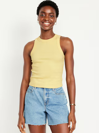 Snug Crop Tank Top | Old Navy (US)