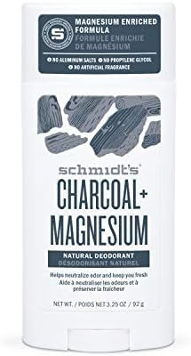 Schmidt's Natural Deodorant for Men and Women, 24 Hour Odor Protection and Freshness Charcoal + M... | Amazon (US)
