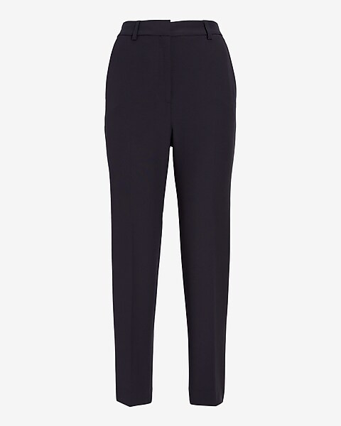 Editor Super High Waisted Straight Ankle Pant | Express