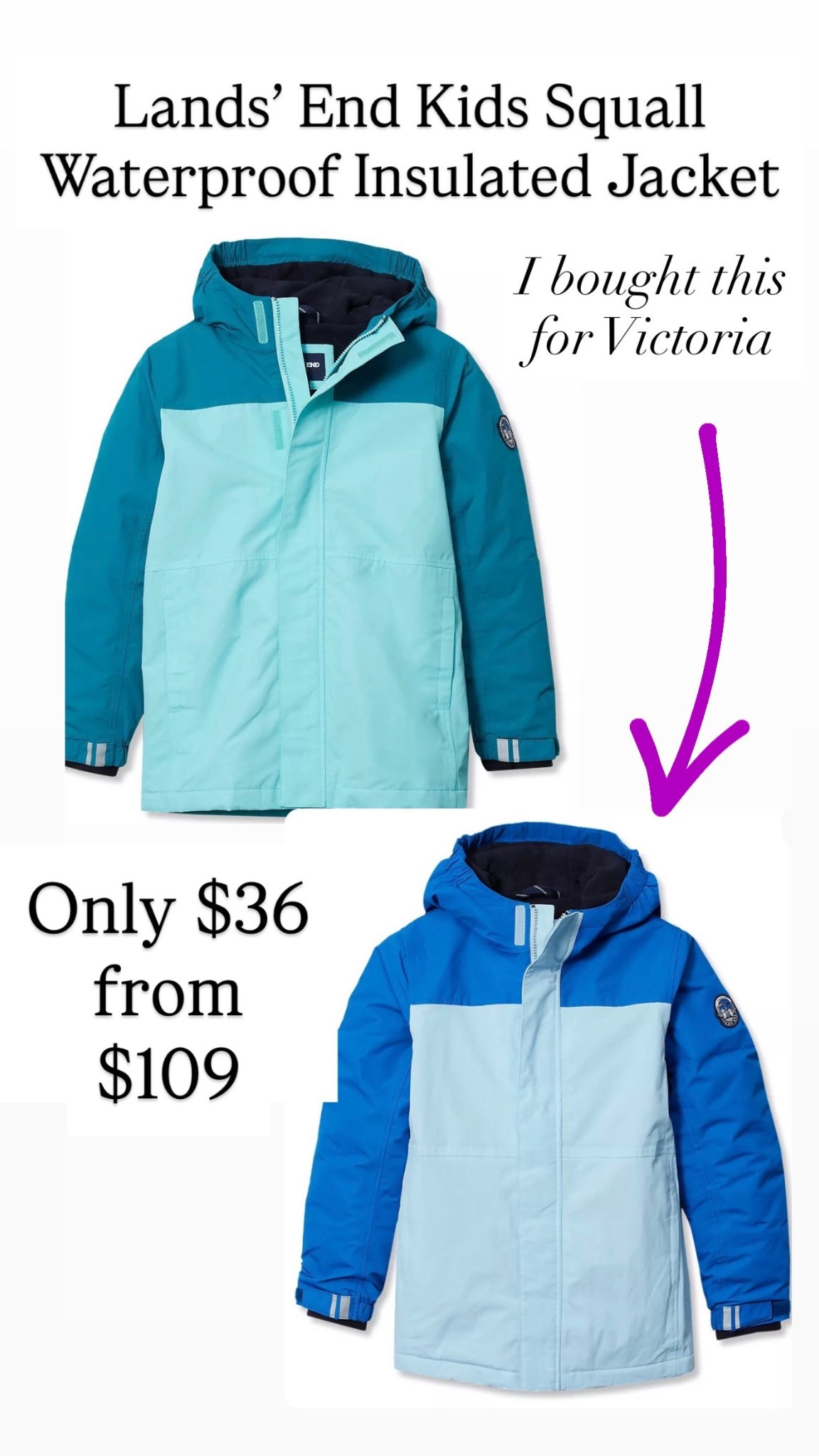 Lands’ End waterproof squall jackets for kids

#LTKKids #LTKSaleAlert