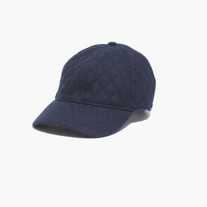 Quilted Baseball Hat | Madewell