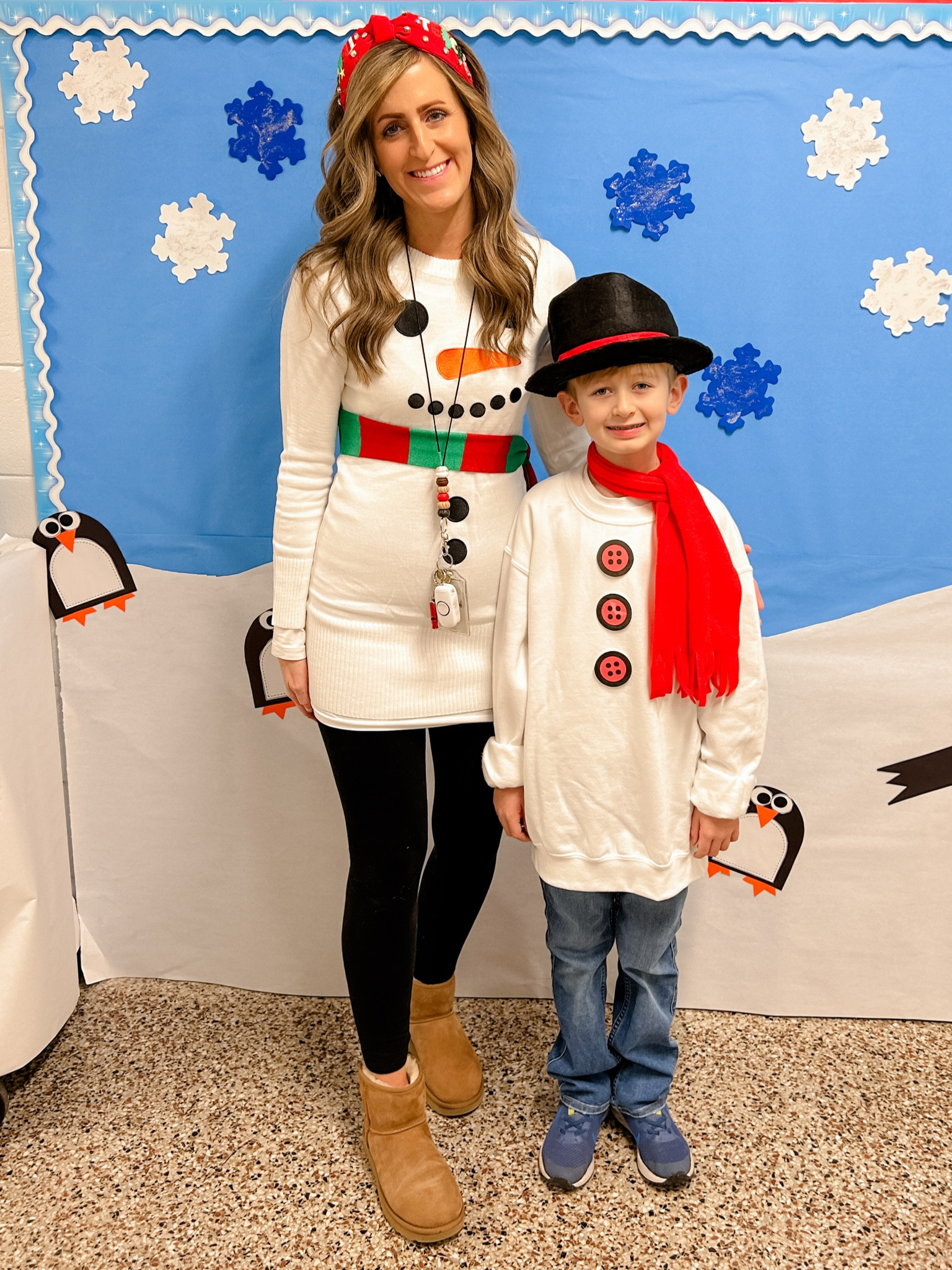 My snowman and me! I loved this snowman sweater dress! ☃️#LTKHoliday

#LTKSeasonal #LTKfamily
