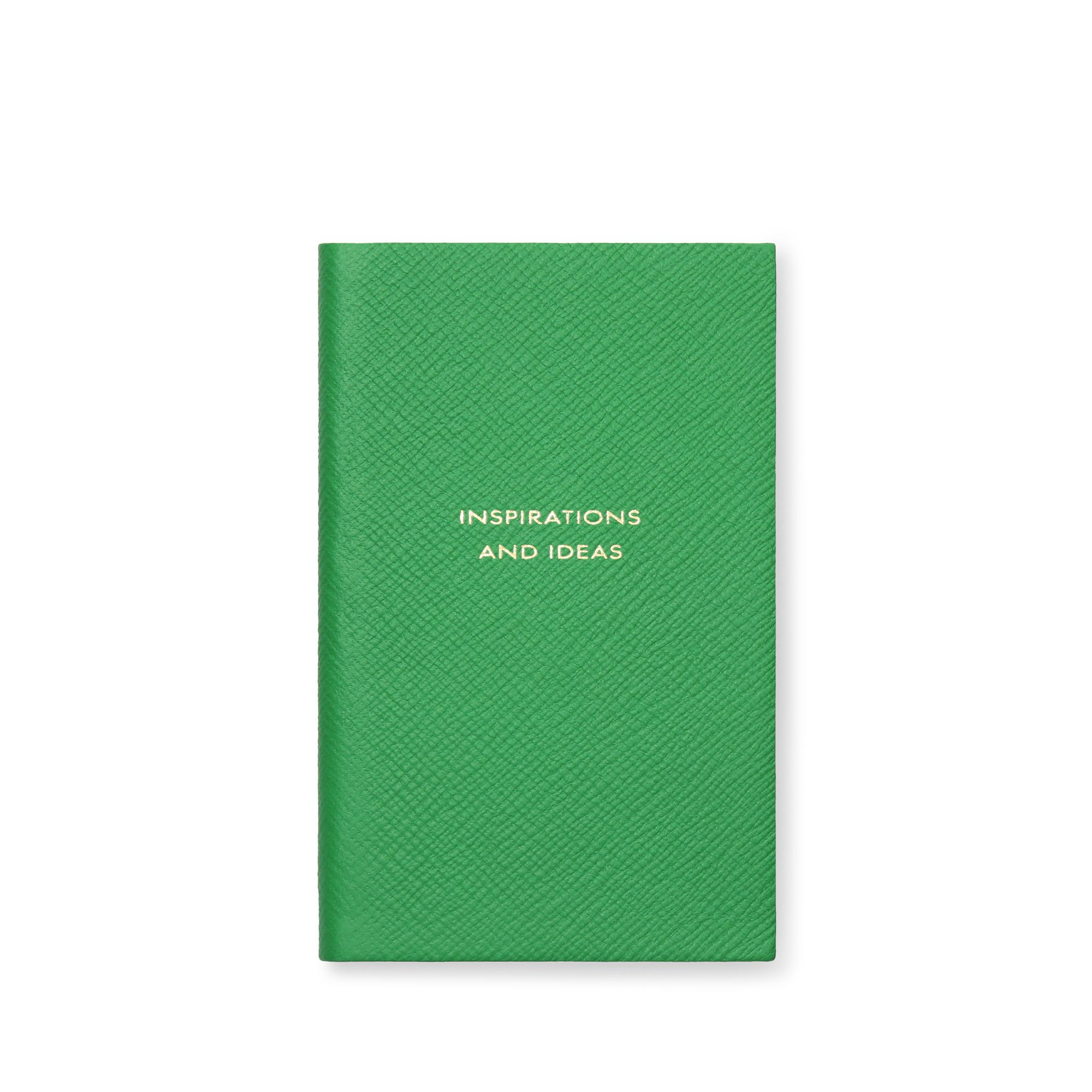 Inspiration and Ideas Panama Notebook in emerald | Smythson | Smythson