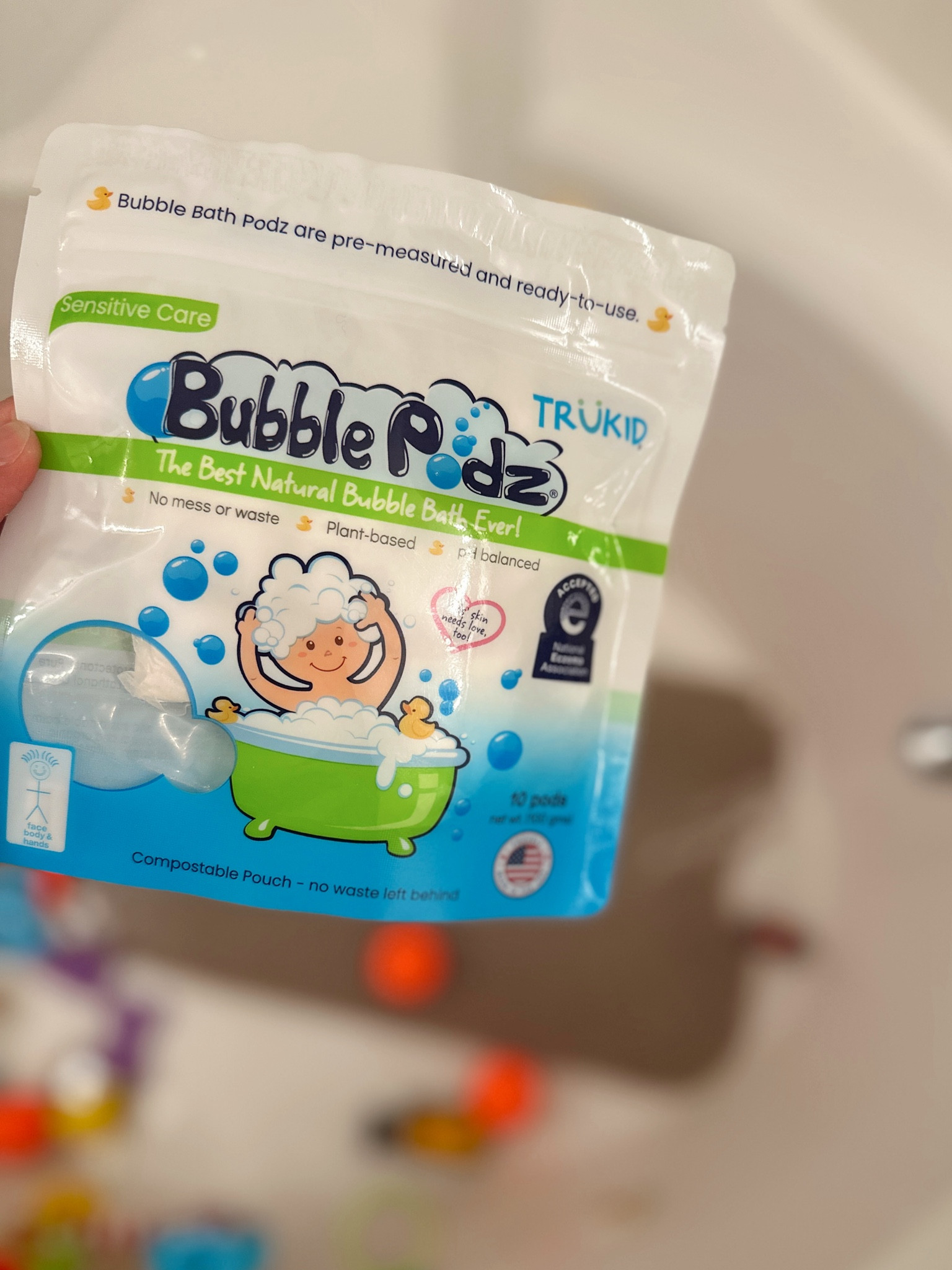 We’ve been loving these bubble bath pods for my toddlers bath time!! 🛁🫧

#LTKFamily #LTKKids #LTKBaby
