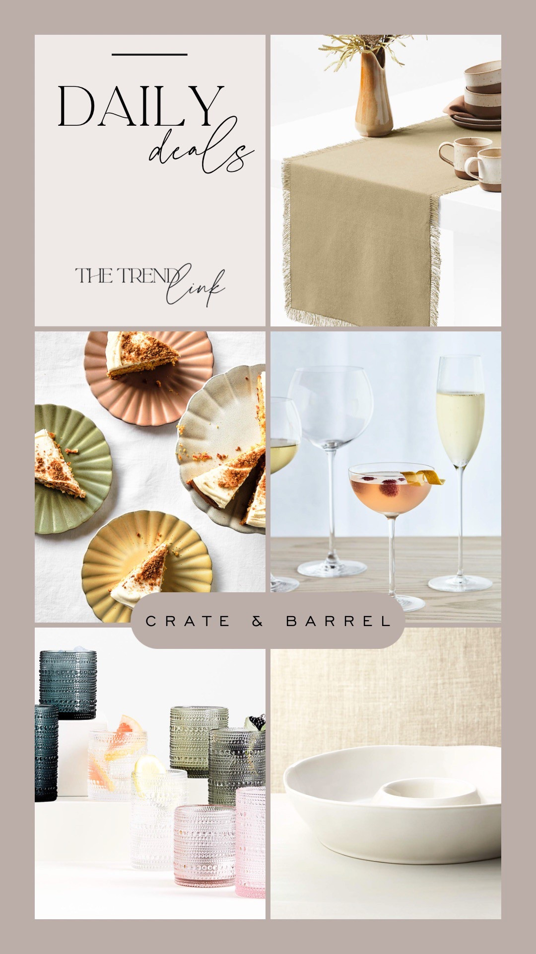 My picks from the Crate & Barrel 20% off dining & entertaining sale. 

#LTKSaleAlert #LTKHome #LTKFindsUnder100