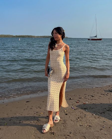 Crochet midi dress, beach outfit, vacation outfit, summer style, resortwear

#LTKstyletip #LTKSeasonal #LTKtravel