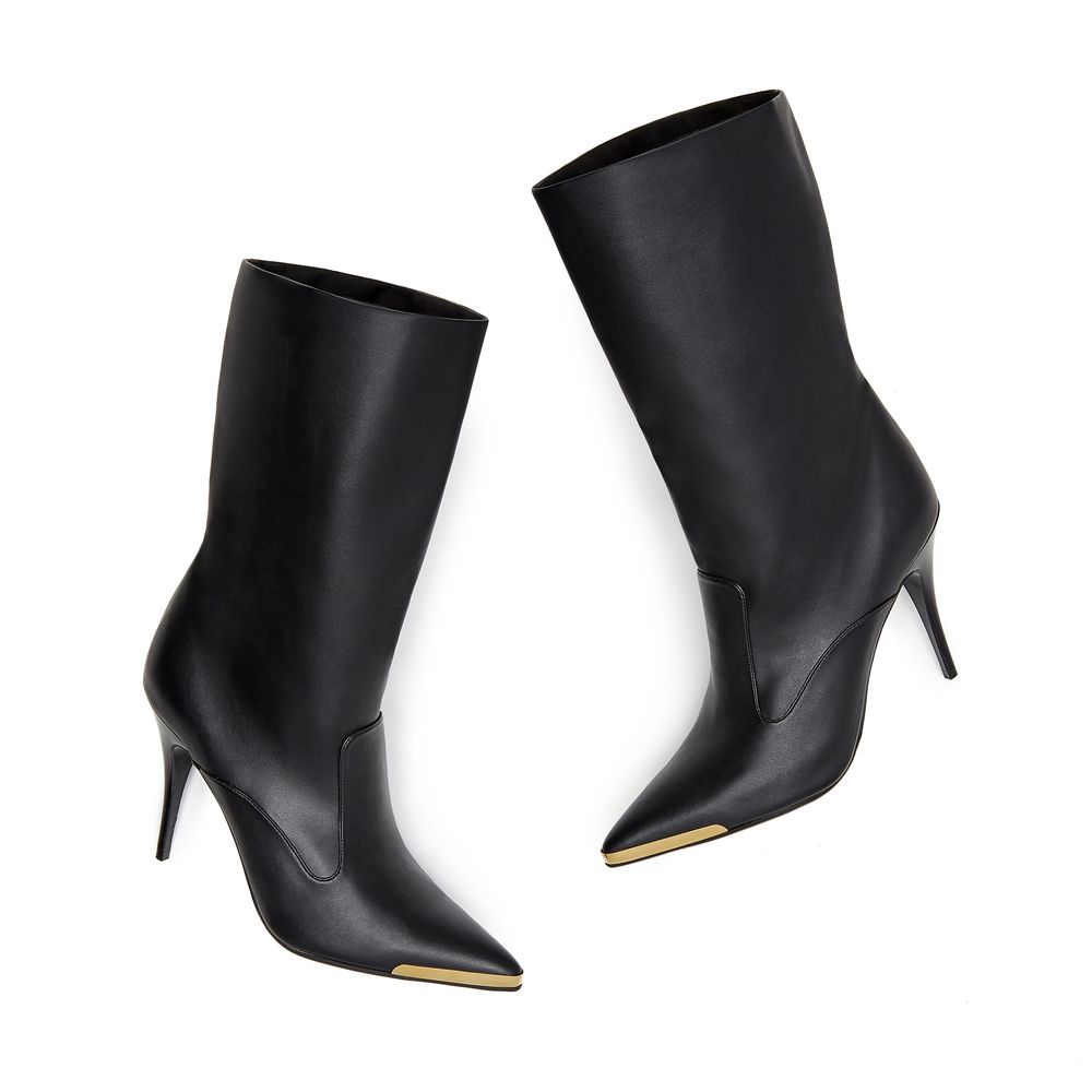 Stella McCartney Pointy Heel Boots in Black, Size IT 38.5 | goop