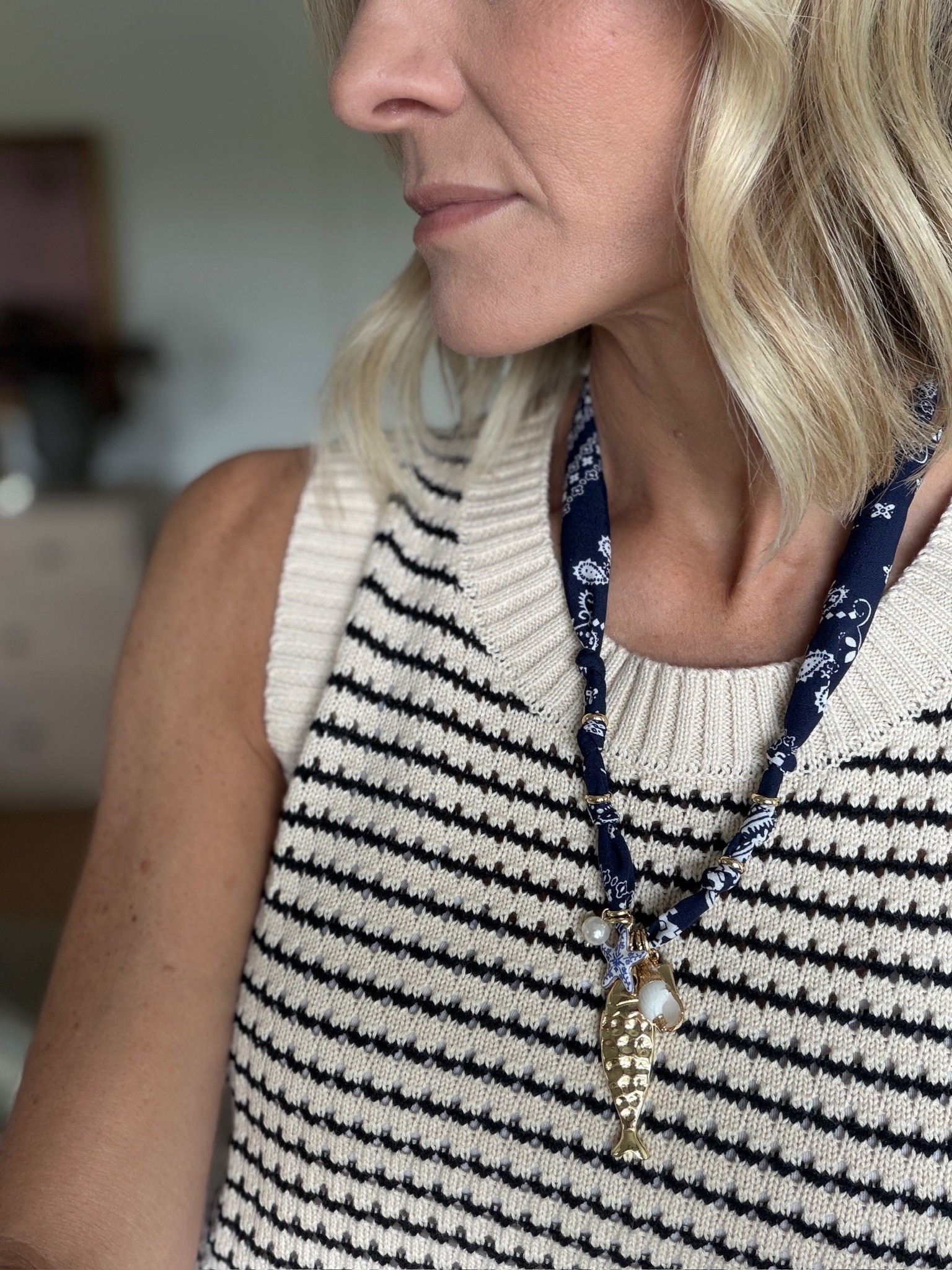 How adorable is this statement necklace from Amazon!! This looks like a trendy Anthropologie or Free People find but for way less!! Obsessed!! 

#LTKHome