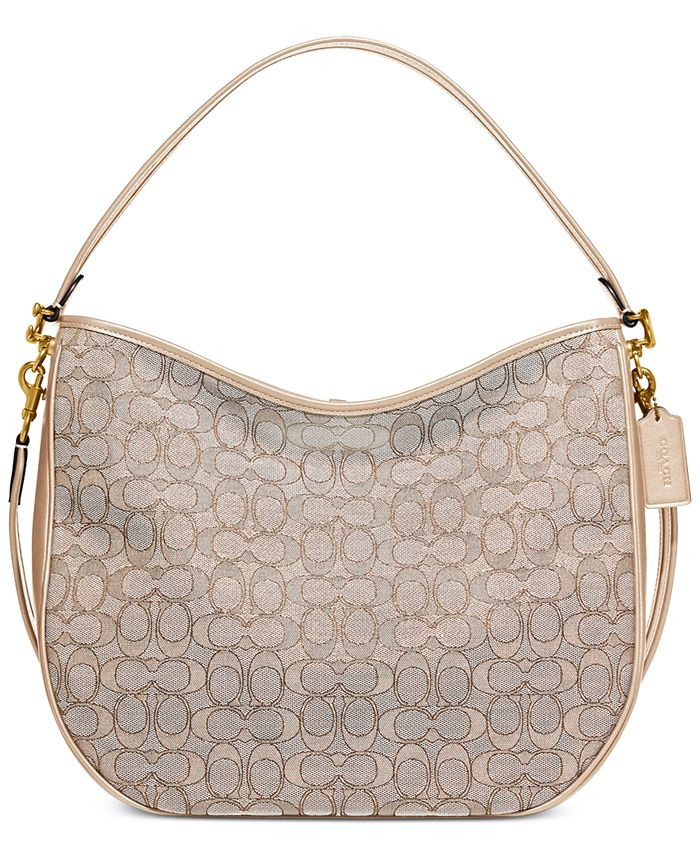 COACH Signature Jacquard Soft Tabby Hobo Bag & Reviews - Handbags & Accessories - Macy's | Macys (US)