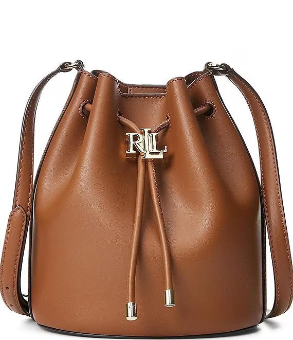 Lauren Ralph LaurenAndie Leather Medium Drawstring Crossbody Bag | Dillards
