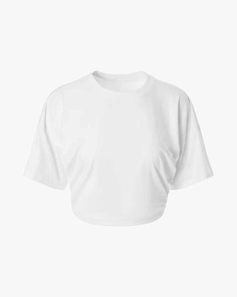 Ruched Cropped Tee | We Wore What