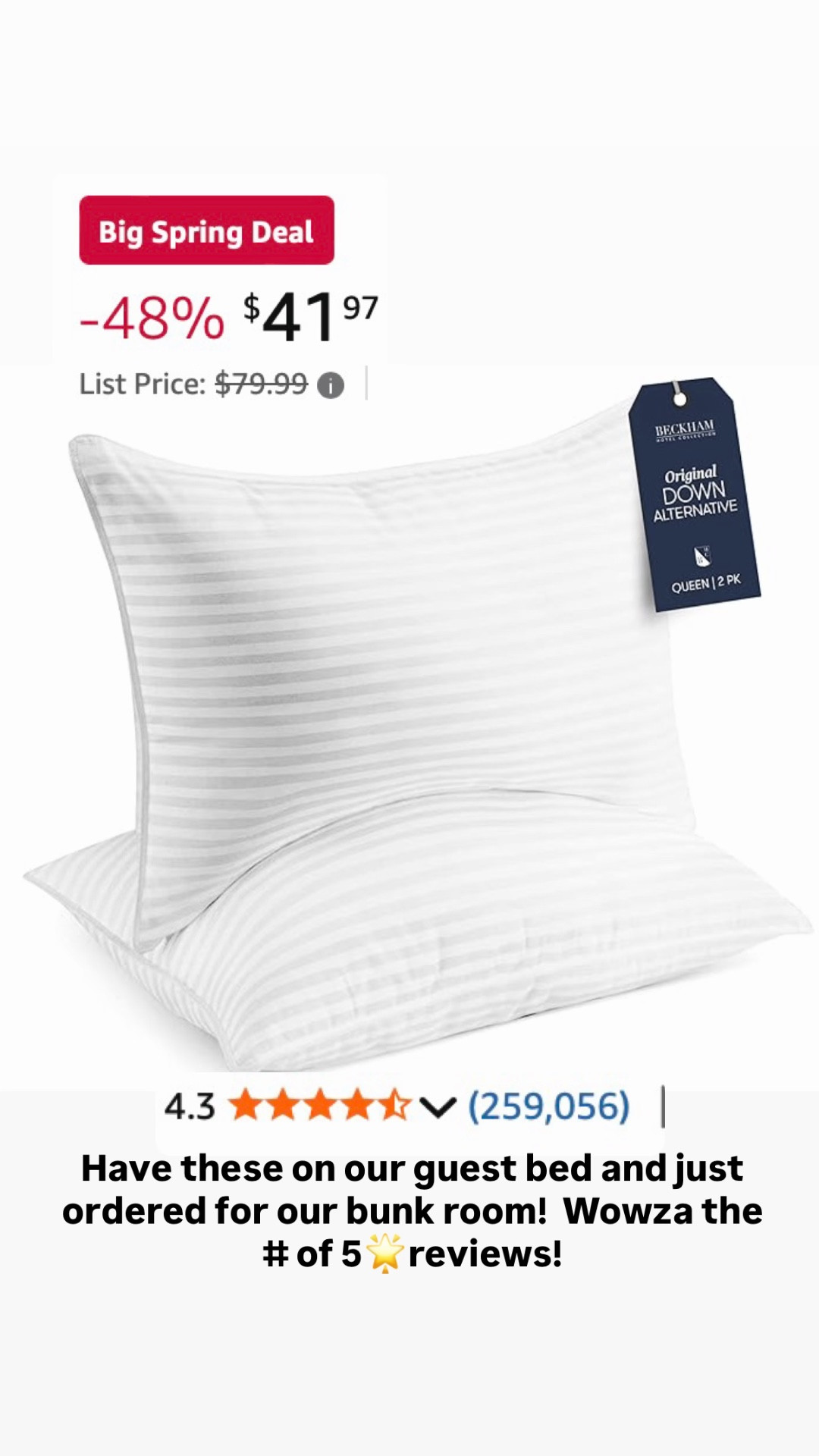 48% off during Amazon spring sale! 

259k 5 🌟star reviews! 

#LTKSaleAlert #LTKOver40 #LTKHome