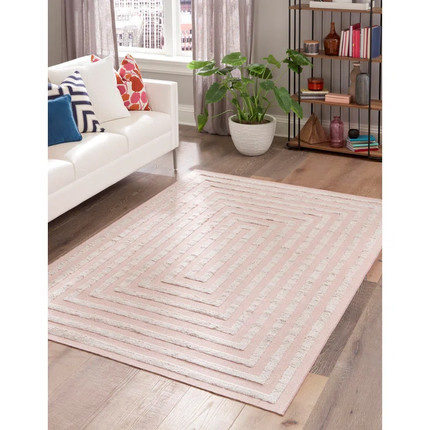 Casa Cotton Pink Rug