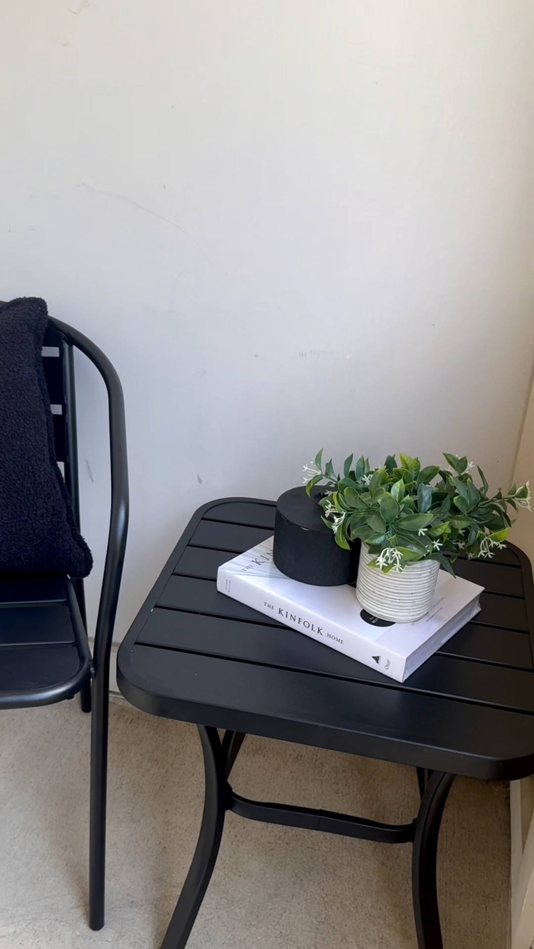 FINALLY furnished my patio/porch! something cute and simple! 
🤍

#LTKHome #LTKStyleTip