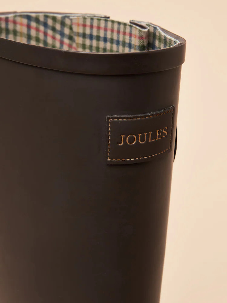 Joules Houghton Chocolate Brown Adjustable Tall Wellies | Next US