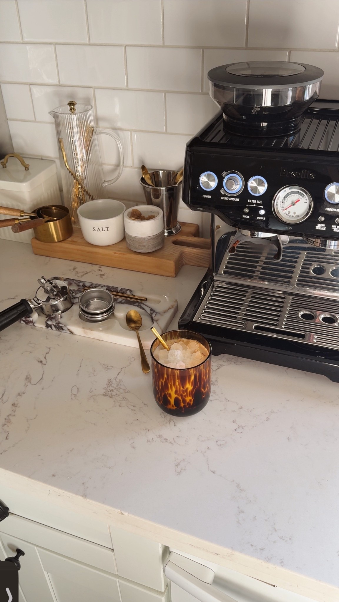 Fall coffee set up 🤎 My breville is on sale right now!

#LTKSaleAlert #LTKHome #LTKSeasonal