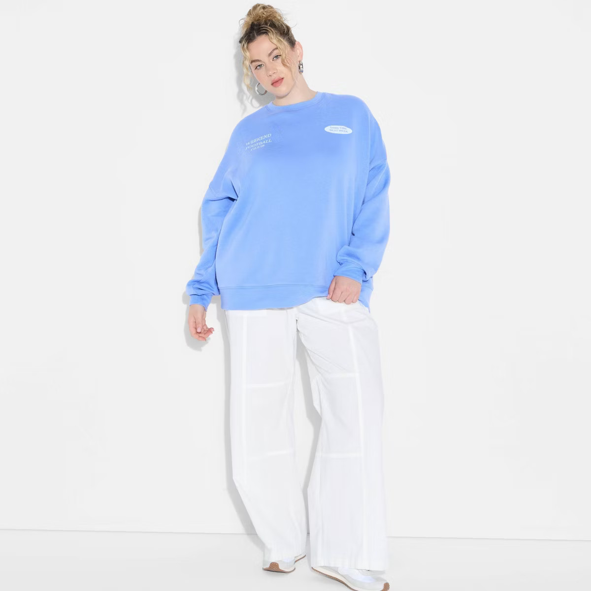 Women's Oversized Pullover Sweatshirt - Wild Fable™ | Target