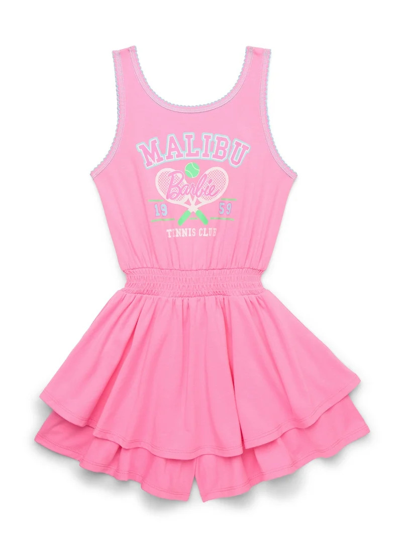Barbie Toddler Girls Cosplay Tutu Dress with Puff Sleeves, Sizes 12M-5T | Walmart (US)