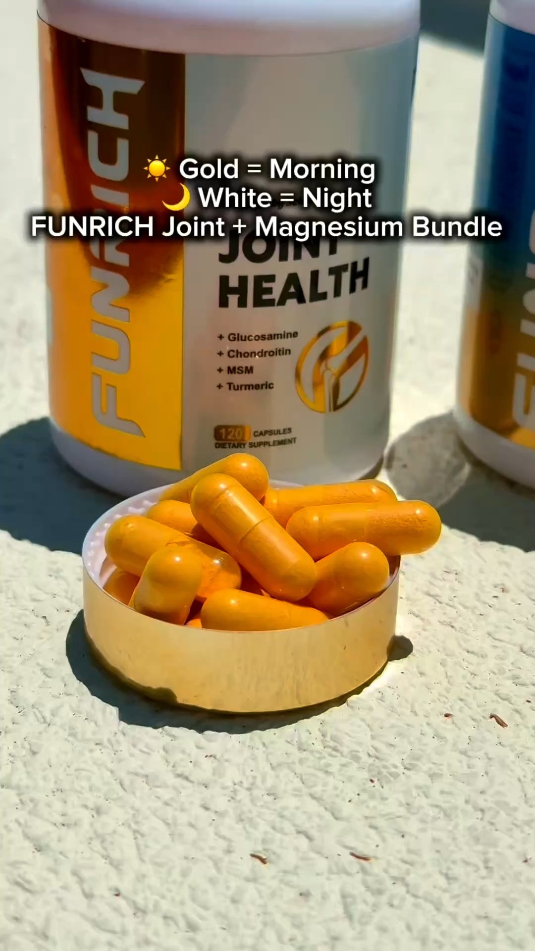 12,000+ people ordered this. Here’s why. 🙌
Gold capsules in the morning. White capsules at night.
FUNRICH Joint Health + Magnesium 5X Complex.
Made in USA. Third-party tested. Free shipping.

#LTKbeauty