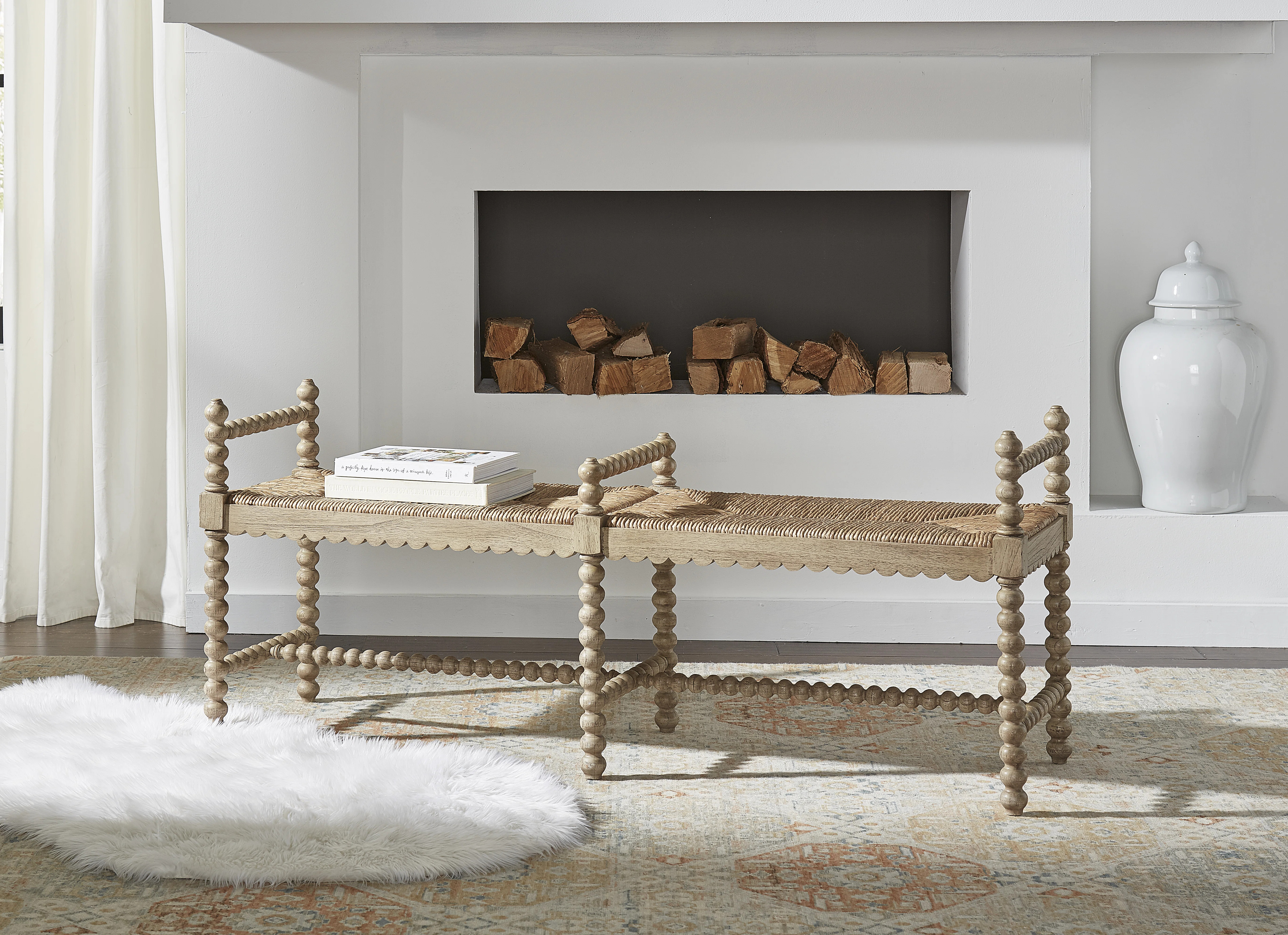 Emmalee Solid Wood Bench | Wayfair North America