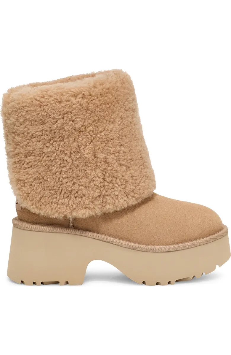 UGG® Classic New Heights Genuine Shearling Cuffable Boot (Women) | Nordstrom | Nordstrom
