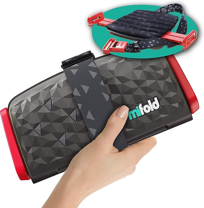 New Mifold Comfort Grab-and-go Car Backless Booster Seat-Compact and Portable for Every Day, Carp... | Amazon (US)