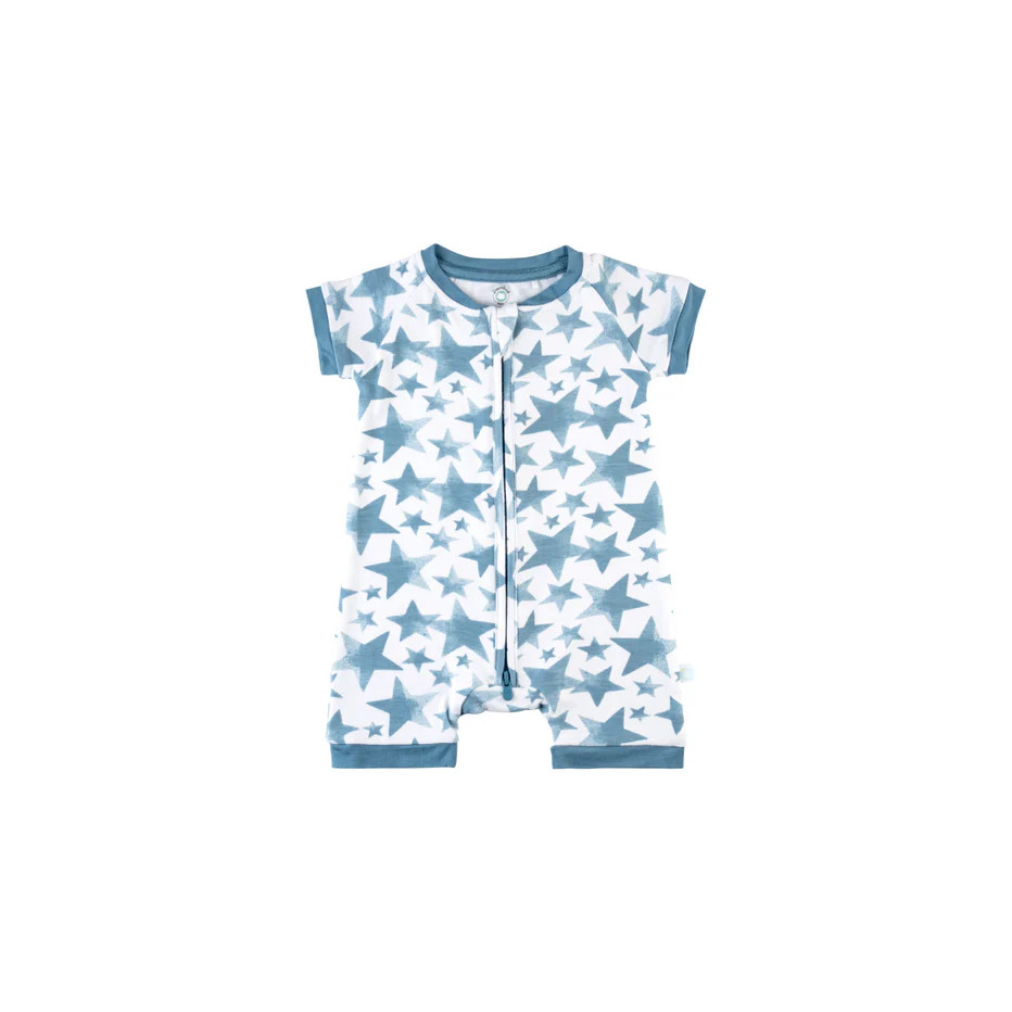 Baby Short-Sleeve Bamboo Romper | Dreamland Baby