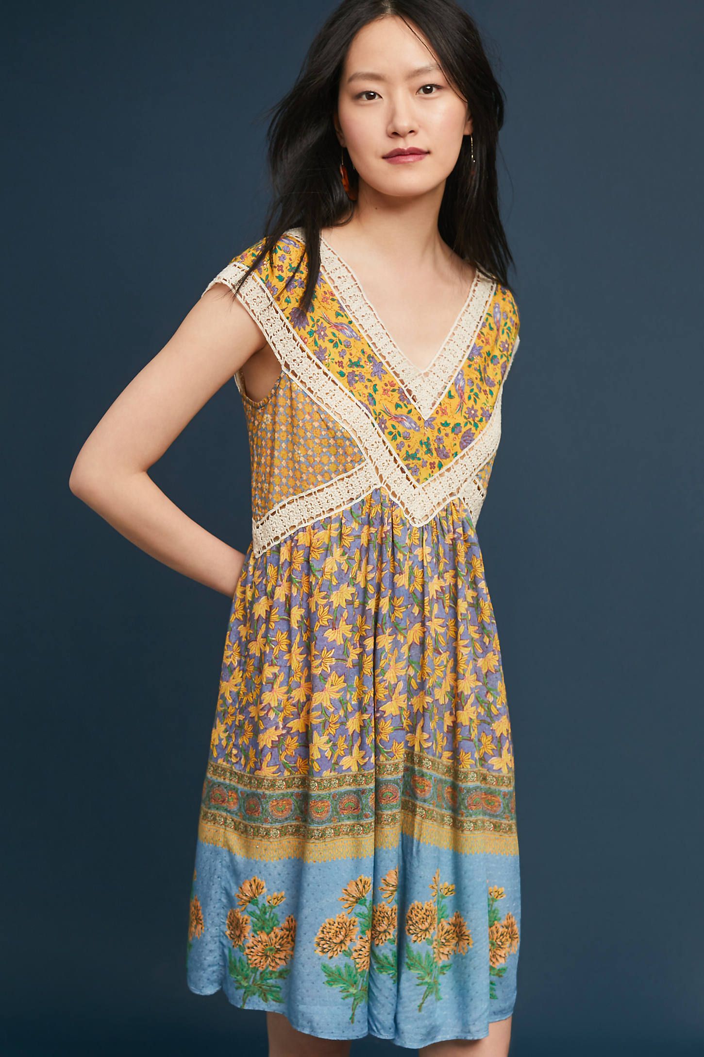 Falaise Floral Dress | Anthropologie (US)