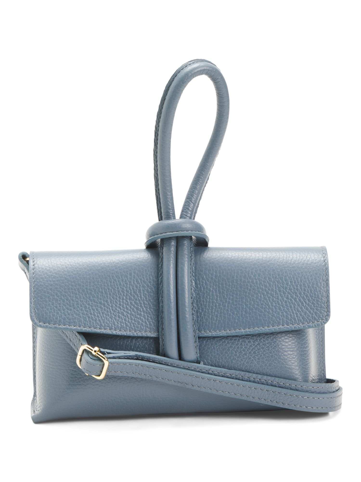 Made In Italy Leather Knot Pochette | Handbags | Marshalls | Marshalls