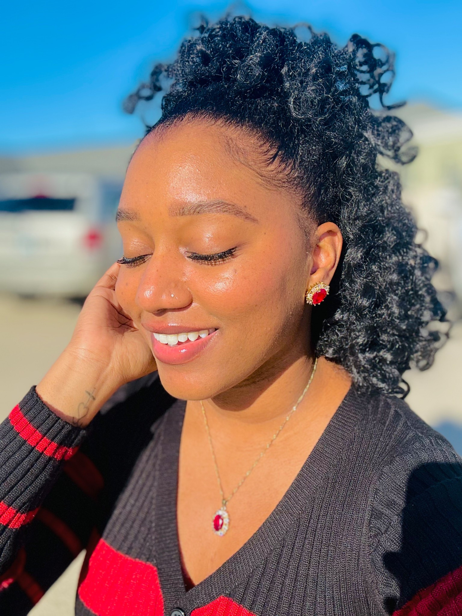 Beautiful Ruby Pendant Jewelry set! It looks so pretty and is great quality, I’ve had it for two years and it hasn’t tarnished! It’s super affordable! 

#LTKStyleTip #LTKFindsUnder50 #LTKFindsUnder100