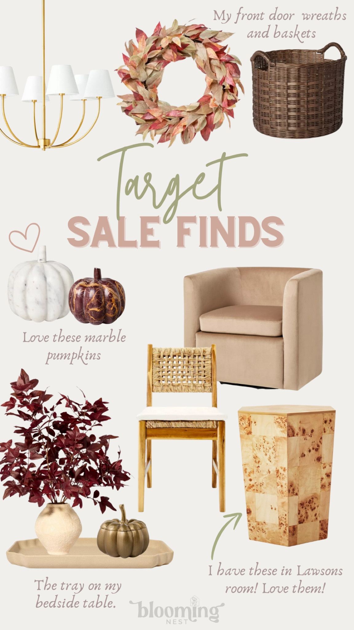 Target sale finds!

THEBLOOMINGNEST target sale studio McGee decor furniture fall 



#LTKFindsUnder50 #LTKHome #LTKSeasonal