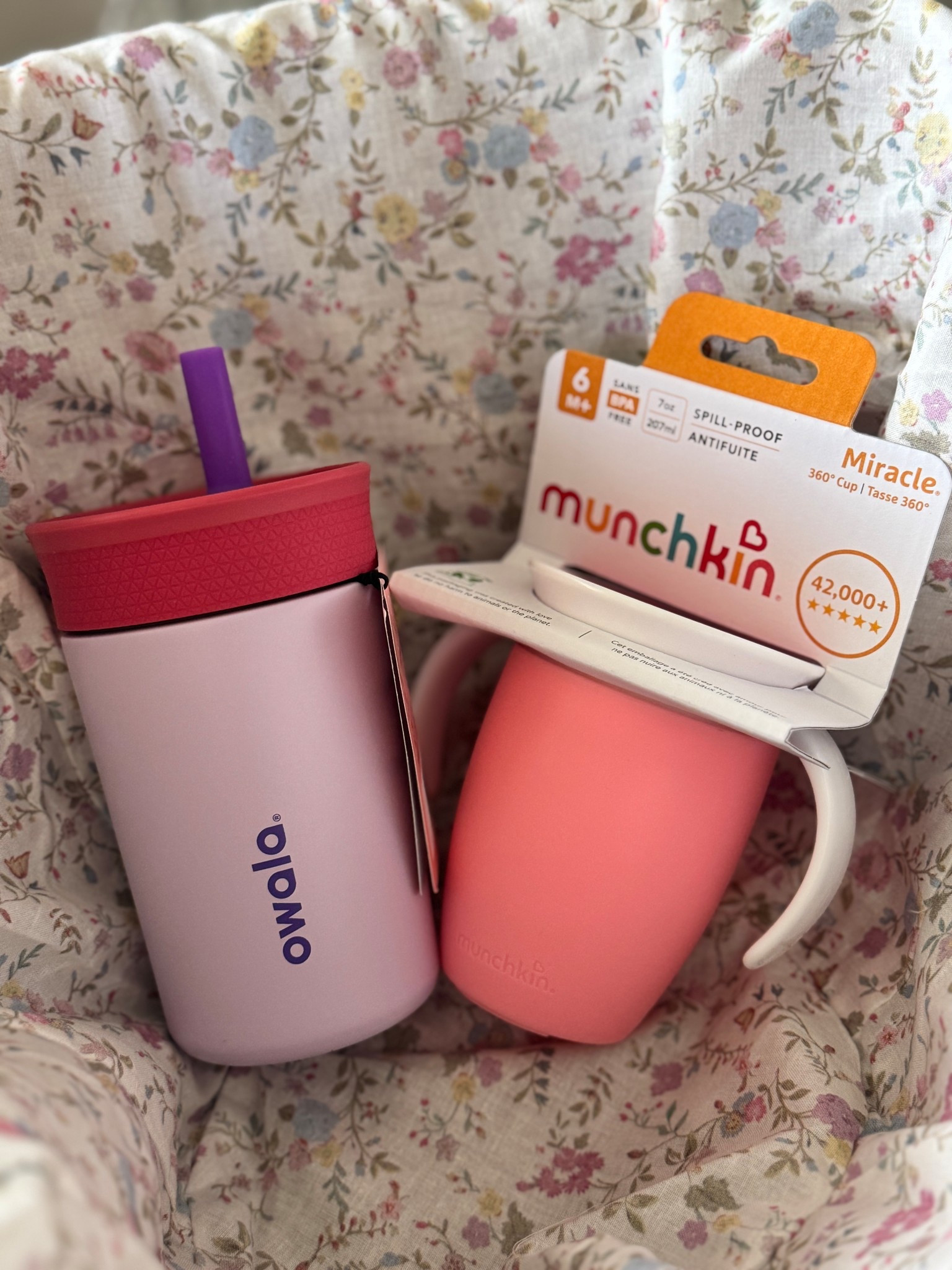 Sippy cups / Easter basket 