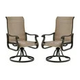 UDPATIO High Back Outdoor Dining Chairs Set of 2, All Weather Swivel Patio Chairs, Breathable Gar... | Walmart (US)