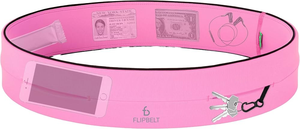FlipBelt Classic Running Belt, Running Fanny Pack for Women and Men, USA Company | Amazon (US)