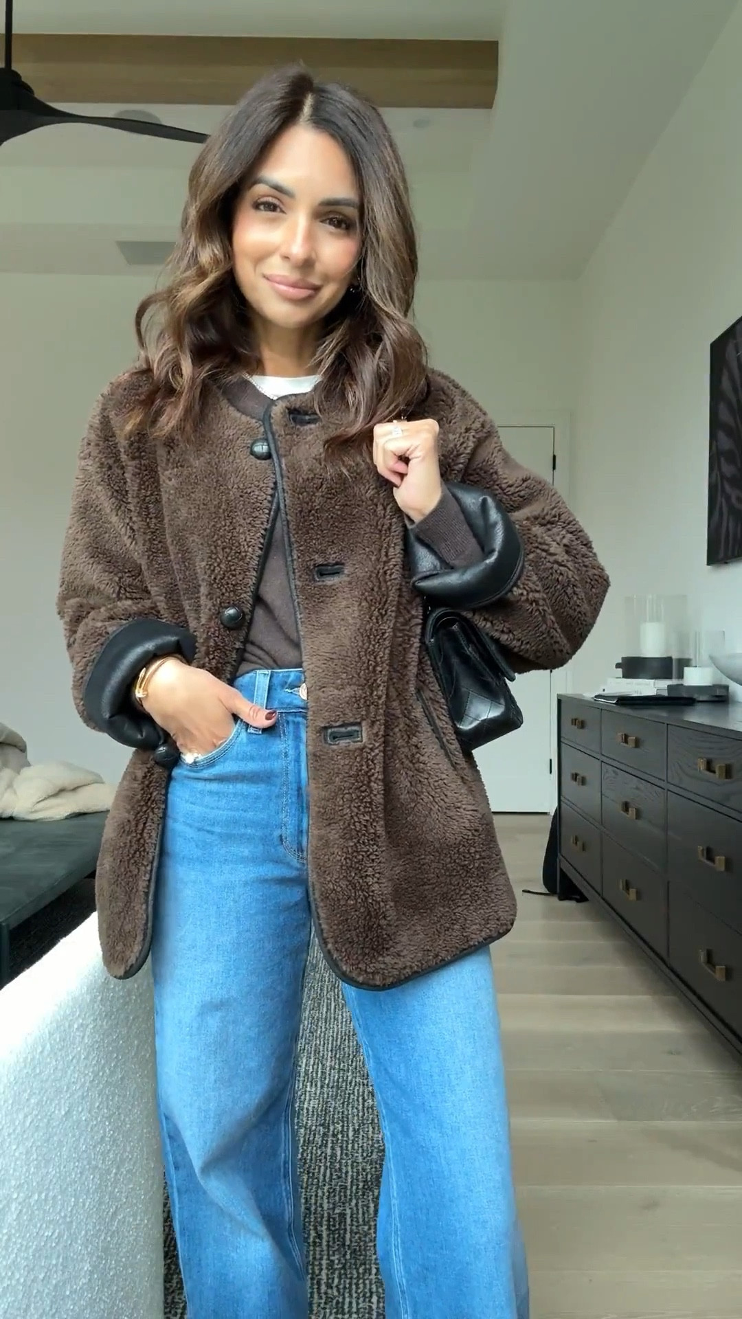 My Target jacket is back in still in stock! Wearing my true size XS. Comes in brown and cream!

#LTKPetite #LTKFindsUnder50 #LTKHoliday