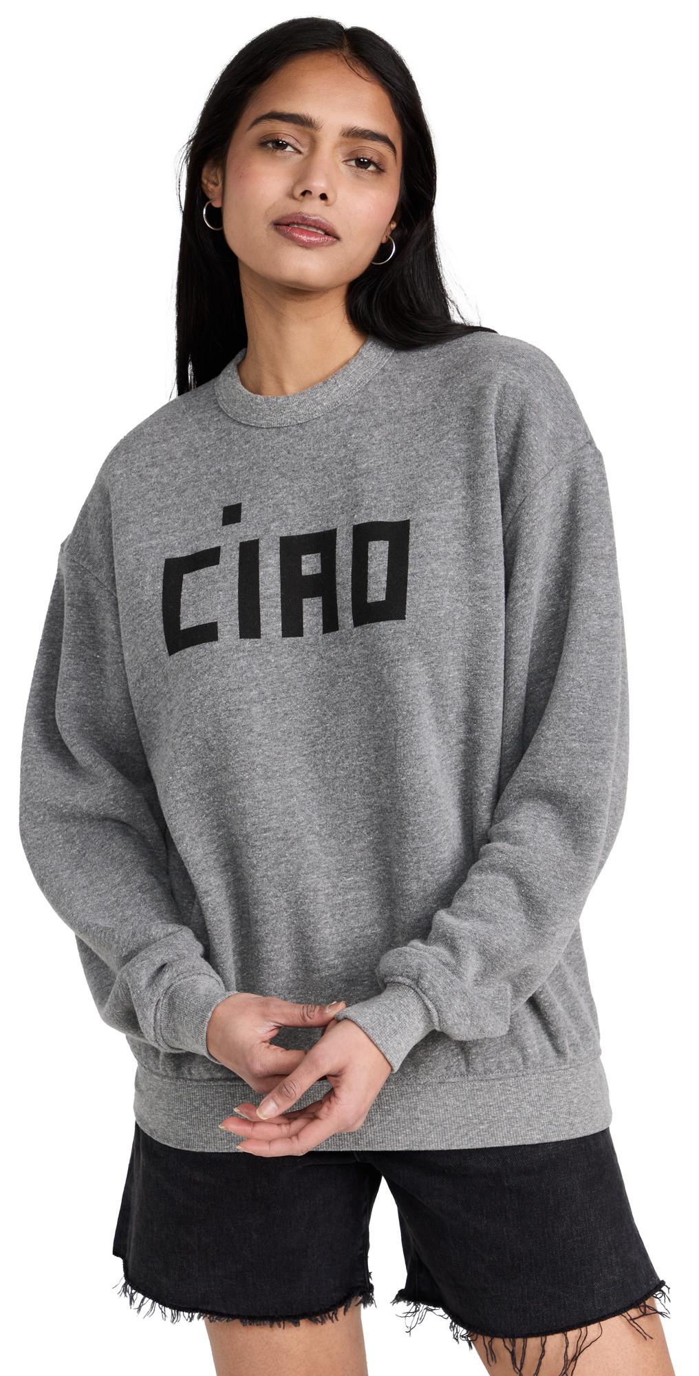 Clare V. Oversized Sweatshirt | Shopbop