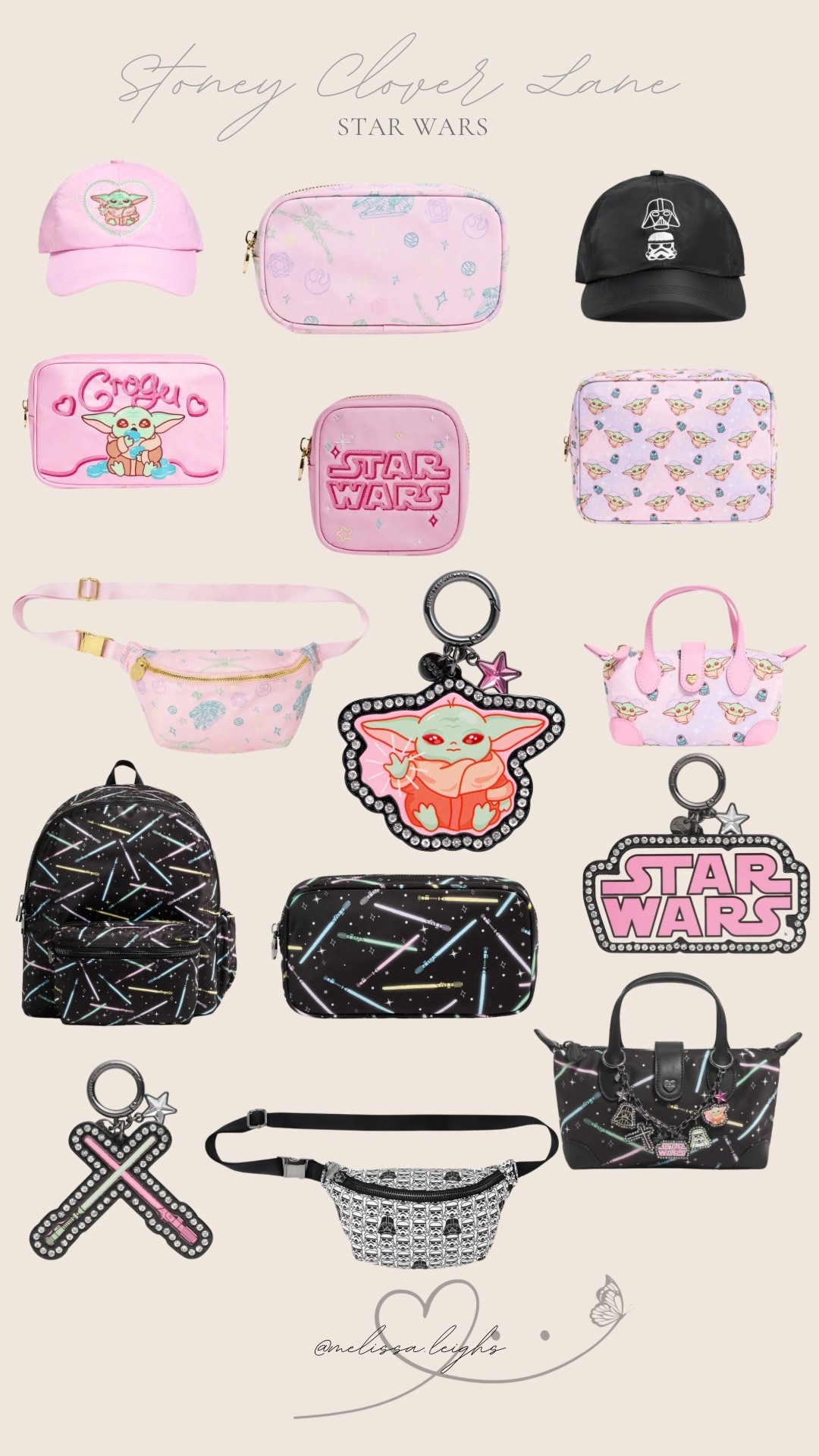 Stoney clover lane Star Wars collection - grogu, mandalorian, galaxy’s edge, the empire, the rebellion, may the 4th outfit inspo, Star Wars accessories 

ootd, Outfit inspo, Disney Star Wars finds, Disney parks Outfit, Disney bound,  under $50 outfit, affordable outfit, casual outfit, Disney seasonal , Etsy finds, Disney outfit, disney bags, minimal Disney style, #ltkdisney, Disney bag charms, Disney aesthetic, theme park outfit, Disney parks outfit ideas, comfy Disney outfit, small business finds,

#LTKootd #LTKSeasonal #LTKTravel