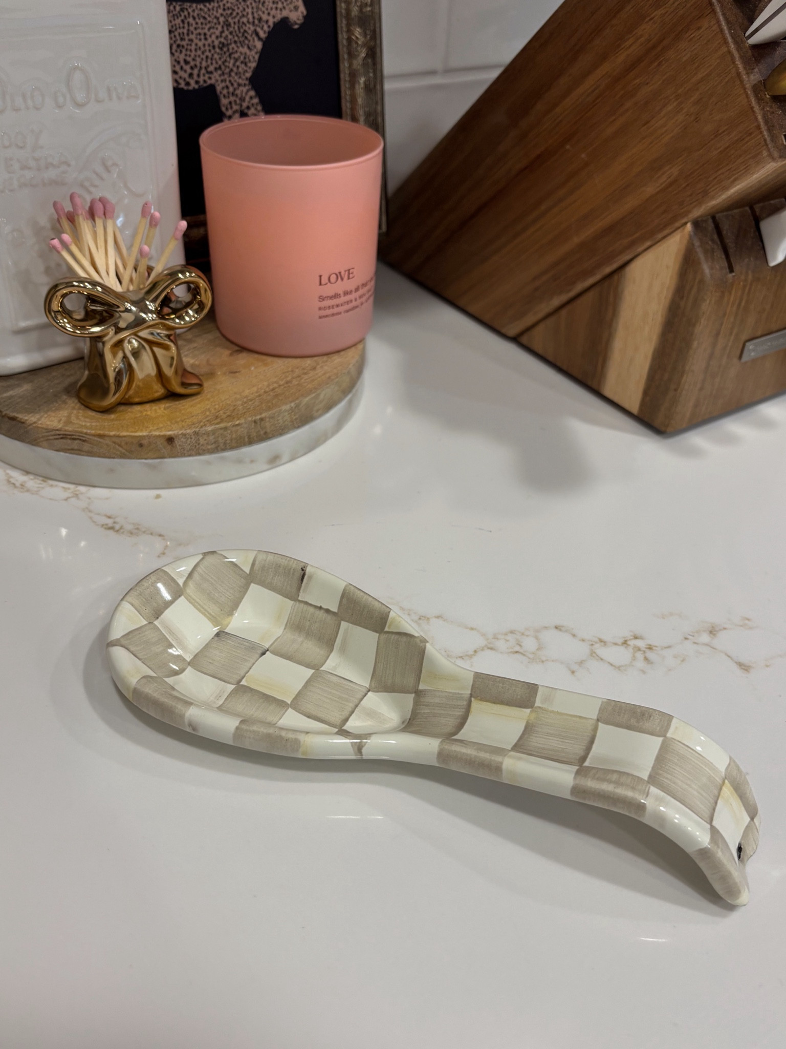 Mocha check spoon rest 🫶🏼

#LTKStyleTip #LTKHome