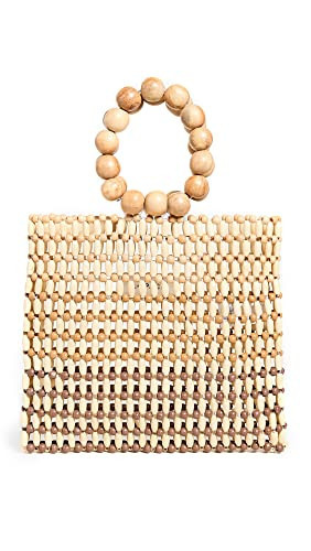 L*Space Riley Bag for Women, Wood Hand-Beaded Evening Bag, Small Everyday Handbag for Any Occasion, Summer or Vacation | Amazon (US)