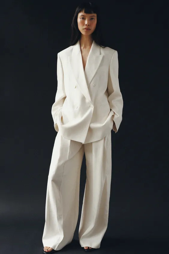 ZW COLLECTION OVERSIZE DOUBLE-BREASTED BLAZER | Zara UK